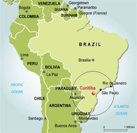 where is curitiba located.